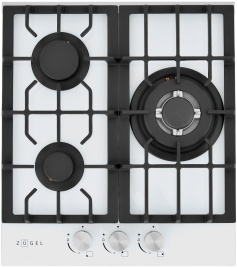 Газовая варочная панель Zugel ZGH451W, белая