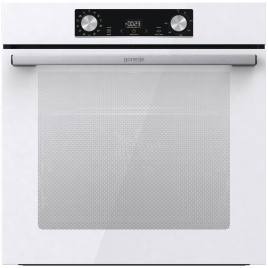Электрический духовой шкаф Gorenje BOS6737E06WG 59 см, 77 л гриль конвекция, белый