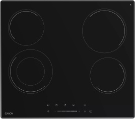 Электрическая варочная панель Candy CHXC64TDVB 58 см, 4 конфорки стеклокерамика, черный