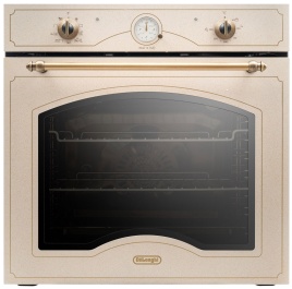 Электрический духовой шкаф De’Longhi CM 9L OW PPP RUS 59 см, 74 л гриль конвекция, бежевый