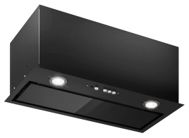 Вытяжка встраиваемая Elikor Cube 60П-1000, черный/черный