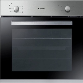 Электрический духовой шкаф Candy FCP100X/E 59 см, 70 л гриль, серебристый
