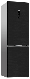 Двухкамерный холодильник Grundig GKPN66930LBW No frost, черный