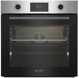 Электрический духовой шкаф Indesit IBFTE 4941 JH IX, серебристый