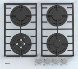 Встраиваемая варочная панель Korting Korting HGG 6825 CTW
