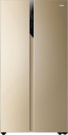 Холодильник Side-by-Side Haier HRF-541DG7RU No frost, золотой
