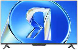 Телевизор Яндекс ТВ Станция Бейсик с Алисой, 50 дюймов, 4K HDR, смарт ТВ, YaOS X, черный