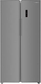 Холодильник Side-by-Side Schaub Lorenz SLU S400H4EN No frost, серебристый