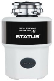 Измельчитель пищевых отходов Status NEXT 400 Белый, черный металлик (09811001)