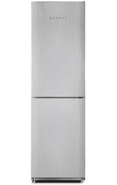 Двухкамерный холодильник Benoit 344 No frost, серебристый