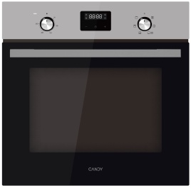 Электрический духовой шкаф Candy COXP06TBX 59 см, 62 л гриль конвекция, серебристый
