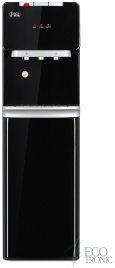 Кулер для воды Ecotronic K41-LXE black, с нижней загрузкой, напольный (ETK12645)