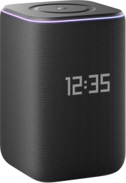 Умная колонка Яндекс Станция 3 с Алисой, эмбиент-подсветкой и Zigbee, черная (YNDX-00060BLK)