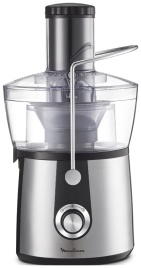Соковыжималка Moulinex Juice Express JU550D10, серебристый/ черный