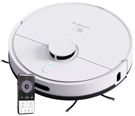 Робот-пылесос Polaris PVCR 4500 WIFI IQ Home, сухая и влажная уборка, белый