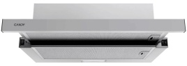 Вытяжка Candy Вытяжка кухонная Candy CVXT64NX 122 Вт 3 скорости, нержавеющая сталь