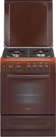 Газовая плита Gefest ПГ 6100-03 0001 60 см, 52 л, 4 конфорки, коричневый