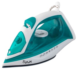 Утюг VLK VESUVIO 2400, белый/аквамарин