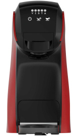 Кофемашина капсульного типа Vista Teano DNS400 (Dolce Gusto, сенсорная), красная