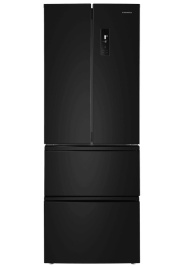 Многокамерный холодильник Maunfeld MFF180NFBE01 No frost, черный