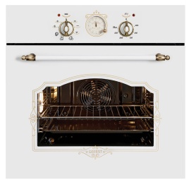 Электрический духовой шкаф Gefest ЭДВ ДА 602-02 К82 59 см, 52 л гриль конвекция, белый