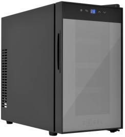 Винный шкаф Zugel ZTWF82B черный