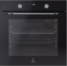 Электрический духовой шкаф LEX EDP 671 BL MAX 59 см, 78 л, конвекция, черный