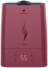 Увлажнитель воздуха Loriot Vega LHS-C530E, вишнёвый