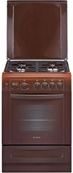 Газовая плита Gefest 5100-03 0001 58 см, 52 л, 4 конфорки, коричневый