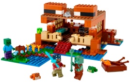 Конструктор Lego Minecraft, Лягушачий домик (21256)