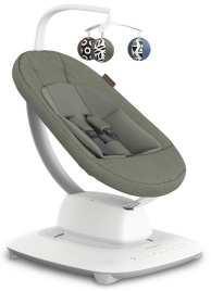 Шезлонг для новорожденных UPPAbaby (4moms) Mamaroo Camila - Dark Green Melange (2001-MRO-EU-CAM)