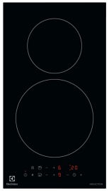 Электрическая варочная панель Electrolux LIT30230C 29 см, 2 конфорки стеклокерамика, черный