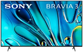 Телевизор Sony K-85S30 AF1, 85 дюймов, 4K Ultra HD, смарт ТВ, Google TV, черный