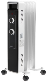 Масляный обогреватель Centek CT-6221-5, белый, 5 секций (12.5 м)