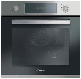 Электрический духовой шкаф Candy FCPK 626 XL 59 см, 68 л гриль конвекция, серебристый