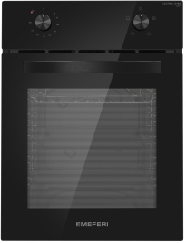 Электрический духовой шкаф Meferi MEO454BK LIGHT