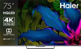 Телевизор Haier 75 Smart TV S6, 75 дюймов, 4K Ultra HD, смарт ТВ, Android TV 11, серый