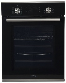 Электрический духовой шкаф Korting OKB 7951 CMN 45 см, 45 л, гриль и конвекция, черный