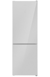 Двухкамерный холодильник Maunfeld MFF185NFS Inverter No frost, серый