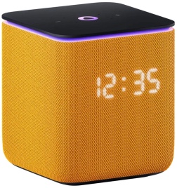 Умная колонка Яндекс Станция Миди с Алисой, с Zigbee, 24Вт, оранжевый