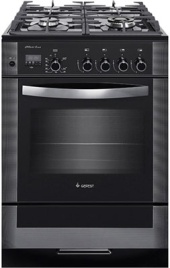 Газовая плита Gefest 6500-04 0244 60 см, 52 л, 4 конфорки, черный