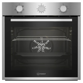 Электрический духовой шкаф Indesit IFE 2630 IX 59 см, 72 л гриль конвекция, серебристый