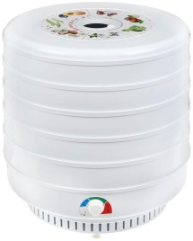 Сушилка для овощей Ветерок 2 5 поддонов белая (ЭСОФ-0.6/220)