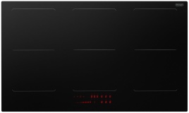 Электрическая варочная панель De’Longhi SLI 906 RUS 90 см, 6 конфорок стеклокерамика, черный