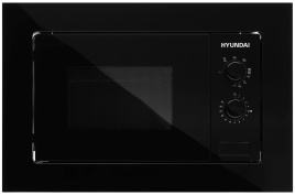 Встраиваемая микроволновая печь СВЧ Hyundai HBW 2030 BG, черный
