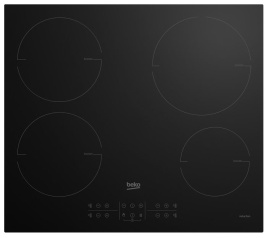 Электрическая варочная панель Beko HII 64200 MT 58 см, 4 конфорки стеклокерамика, черный