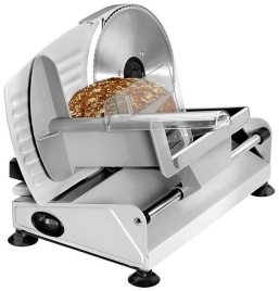 Ломтерезка Clatronic MA 3585 silber, мощность 150 Вт, металлический корпус