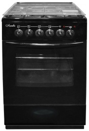 Комбинированная плита Лысьва ЭГ 401 МС-2у 50 см, 4 конфорки, черный