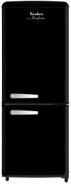 Двухкамерный холодильник Tesler RB-107, черный
