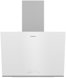 Вытяжка Grundig GDSP2464BWSC, электронное управление, 720м /ч, наклонная, пристенная установка
